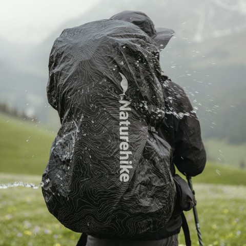 Чохол для рюкзака Naturehike CNK2450PJ010, L, чорний