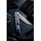Ніж складаний туристичний Ruike M126-TZ, (9.1 см) steel 154СМ / TC4 (титан) сірий