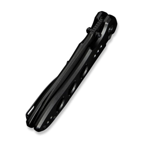 Ніж складаний туристичний Civivi Hyperpulse, (8.9 см) 14C28N / Aluminum чорний