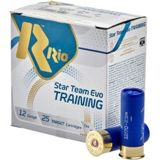Патрон RIO Star Team EVO Training кал. 12/70 дробь № 7 (2,5 мм) навеска 24 г