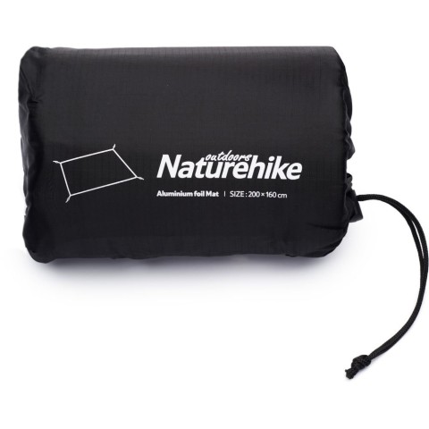 Килимок багатофункціональний кемпінговий термоізоляційний PE Naturehike NH20FCD03 з алюмінієвою плівкою, 160x200