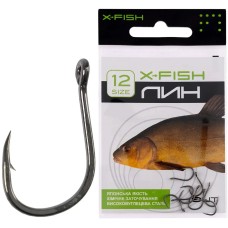 Крючок X-Fish Линь #12 (8 шт/уп)