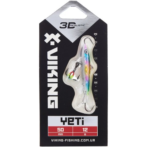 Балансир Viking Fishing Yeti Ice Jig 50mm 12.0g #16 European Values