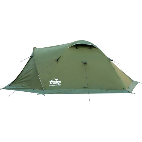 Палатка Tramp Mountain 3 v2 зеленая TRT-023