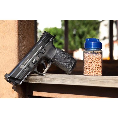 Пистолет пневматический SAS MP-40 BB кал. 4.5 мм. Корпус - металл