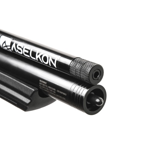 Пневматическая PCP винтовка  Aselkon MX7-S Black  кал. 4.5