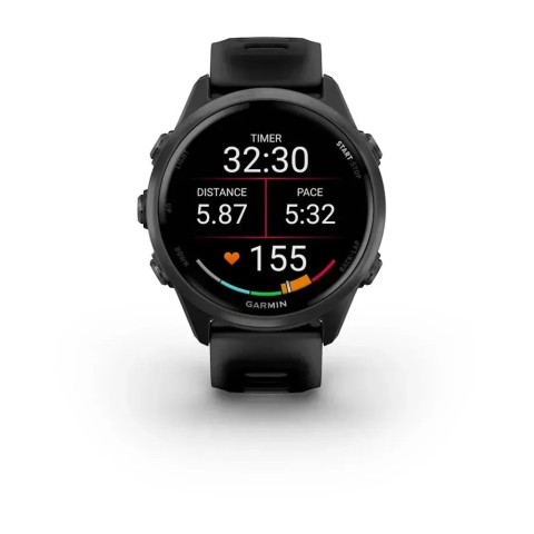 Смарт-годинник Garmin Forerunner 570 (42 мм) грифельно-сірий алюміній/чорний