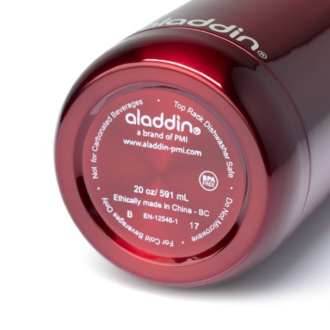 Термопляшка Aladdin для напоїв Fresco Twist & Go 0.6 л червона