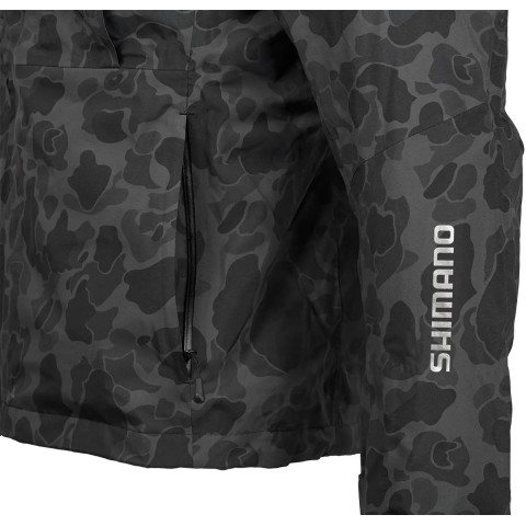 Куртка Shimano GORE-TEX Explore Warm Jacket XXXL Black Duck Camo