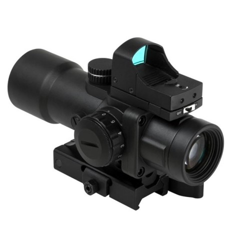 Прицел 3,5X32 CPO с креплением Micro Red Dot Weaver-Picatinny NcS USA