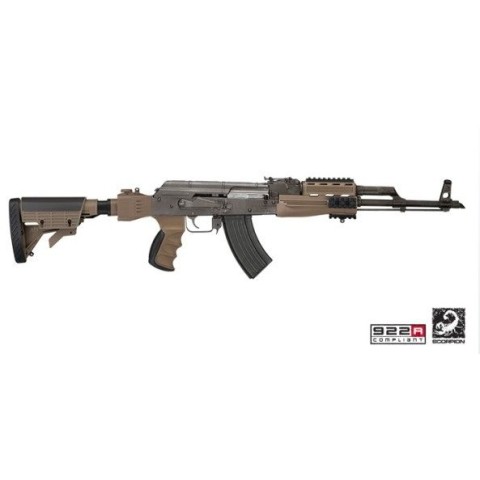 Приклад AK-47 / AK-74 / Strikeforce Folding Push Stock Sand ATI