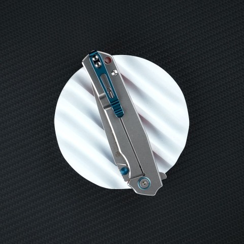 Ніж складаний туристичний Ruike P801-J, (8.6 см) 14C28N /  G10 помаранчевий