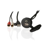 Кріплення на панель Fusion із USB та роз'єм AUX 3,5 мм