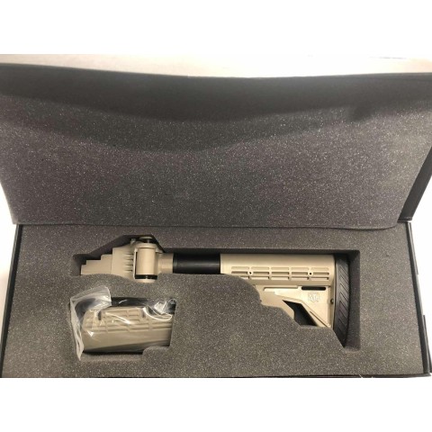 Приклад AK-47 / AK-74 / Strikeforce Folding Push Stock Sand ATI