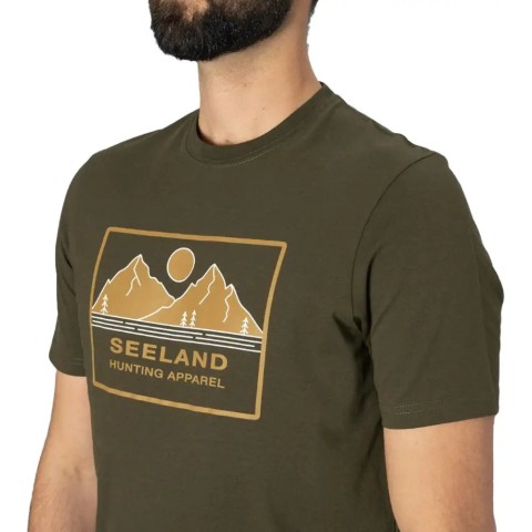 Футболка Seeland Kestrel T-shirt 2XL Коричневый