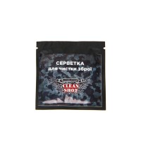 Серветки 'Clean shot' 'в індивідуальній упаковці', 1шт