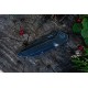 Ніж складаний туристичний Ruike P128-SB, (9.3 см) 14C28N / 3cr14n чорний