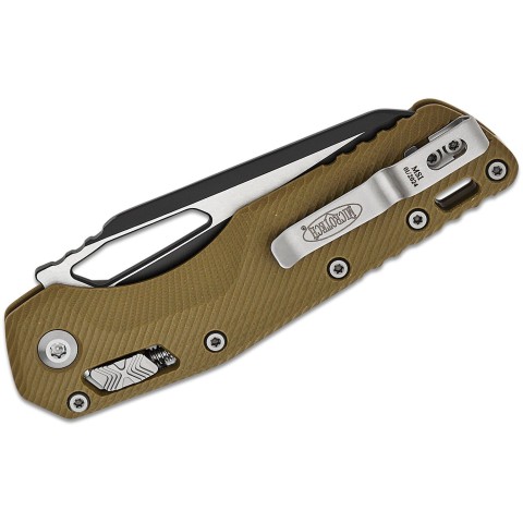 Ніж Microtech MSI SE, fluted black, G10, OD green