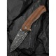 Ніж складаний туристичний Civivi Placoid, (9.3 см) Damascus / Guibourtia Wood