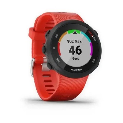 Смарт-часы Garmin Forerunner 45 с красным ремешком