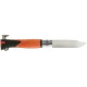 Нож Opinel №12 Explore, w/ Tick Remover ц:orange