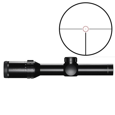 Прицел Hawke Frontier 1-6x24 корпус 30 мм, сетка Tactical Dot с подсветкой