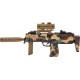 Автомат світло-звуковий ZIPP Toys HK MP7 у наборі з окулярами ц:камуфляж,коричневий