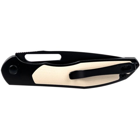 Нож CJRB Droma Black Blade AR-RPM9, Auminum+G10 ц:black