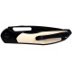 Нож CJRB Droma Black Blade AR-RPM9, Auminum+G10 ц:black