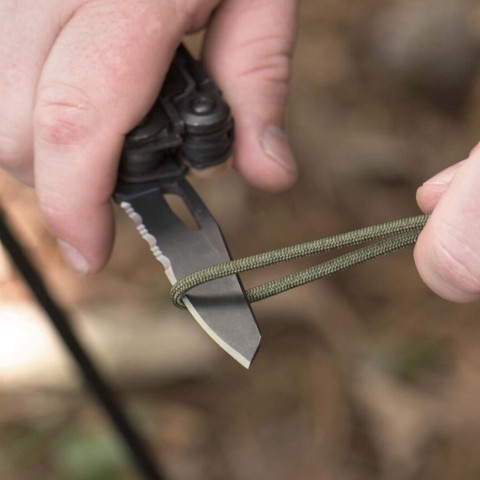 Мультиінструмент Leatherman Mut Black, чохол Molle (олива), картонна коробка