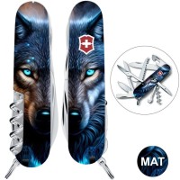 Ніж Victorinox Huntsman Animal 91мм,15функ ,Вовк