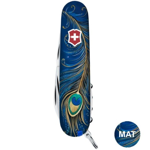 Ніж Victorinox Spartan Ukraine 91мм,13функ ,Чарівне перо Жар-Птиці