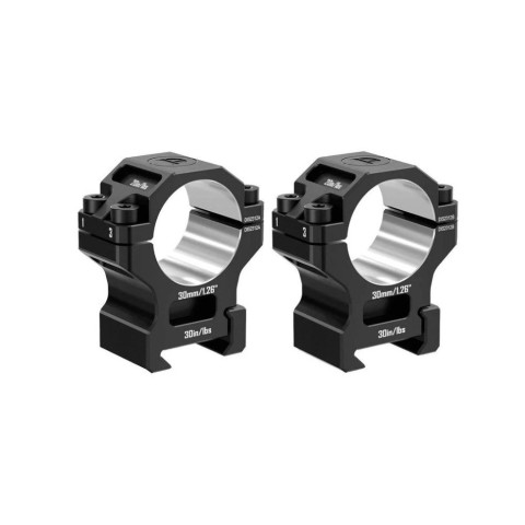 Кільця Discovery 7075AL For Picatinny 30mm 1.26in DGPR2-30-1.26-75 (M240504)