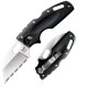 Ніж Cold Steel Tuff Lite, серрейтор, ц:black