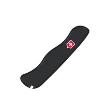 Накладка на ніж Victorinox 111мм black передня з лого (Va+)