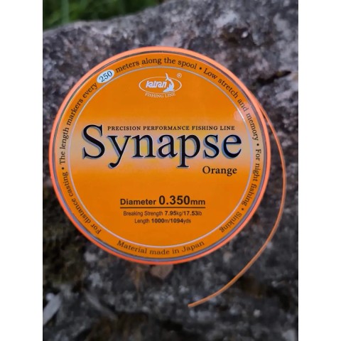 Леска Katran Synapse Orange 1000m (orange) 0.261mm 11.35lb/5.15kg