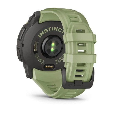 Смарт-годинник Garmin Instinct 3 (50 мм) AMOLED папоротево-зелений
