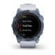 Смарт-годинник Garmin fenix 7X Sapphire Solar мінерально-синій титановий DLC з ремінцем кольору білого каменю