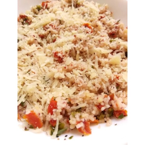Кускус з пармезаном  E=da
