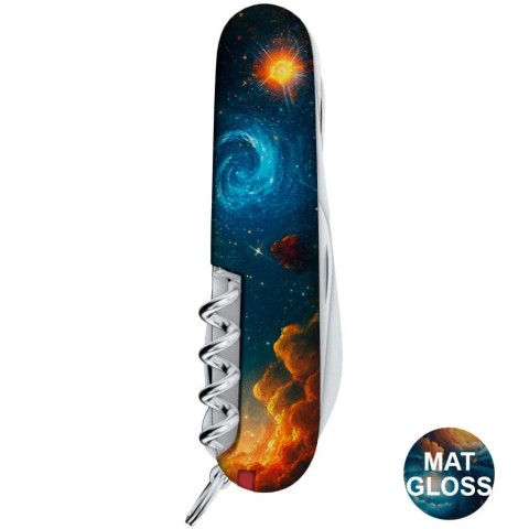 Ніж Victorinox Huntsman Ukraine 91мм,15функ ,Зоряний метелик