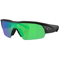 Очки Costa Del Mar Pilothouse Pro 580P Matte Black Green Mirror 06S9137