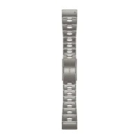 Ремінець для годинника Garmin QuickFit 26 титановий з вентиляцією