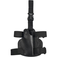 Кобура Ammo Key набедренная ILLEGIBLE-2 S FORT17 Black Chrome (жесткая основа)