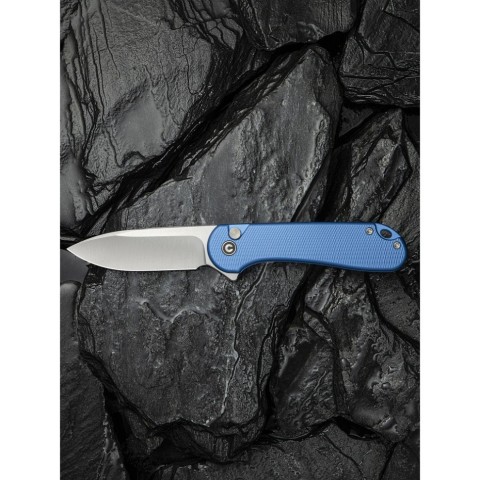 Ніж складаний кишеньковий Civivi Elementum II, (7.5 см) Nitro-V / Aluminum синій