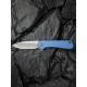 Ніж складаний кишеньковий Civivi Elementum II, (7.5 см) Nitro-V / Aluminum синій