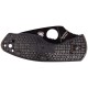 Ніж Spyderco Ambitious Lightweight Black Blade, 8Cr13MoV, FRN black
