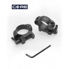 Кільця SR-3002WM 30мм. середні, швидкоз'ємні.