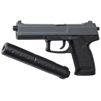 Пистолет страйкбольный ASG DL 60 SOCOM кал.6 мм Black
