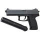 Пистолет страйкбольный ASG DL 60 SOCOM кал.6 мм Black