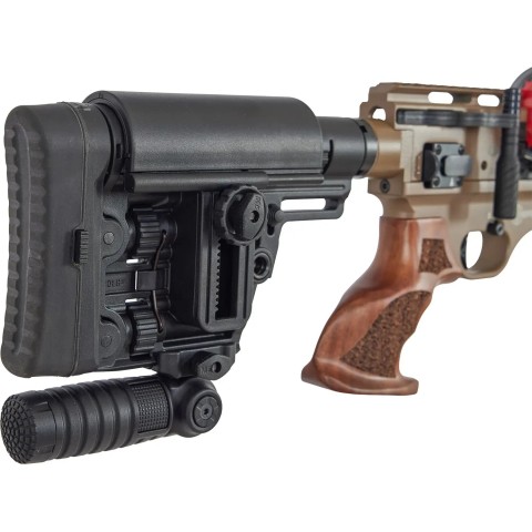 Гвинтівка пневматична Optima Factor Sniper S PCP 4,5 мм FDE